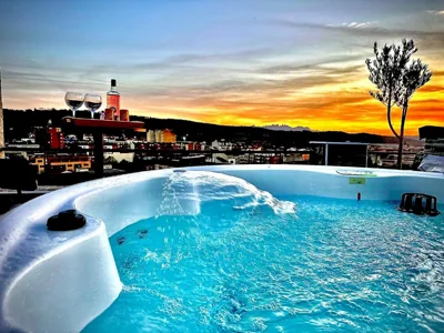 jacuzzi privado con vistas increíbles el Raco d Artes — foto 4