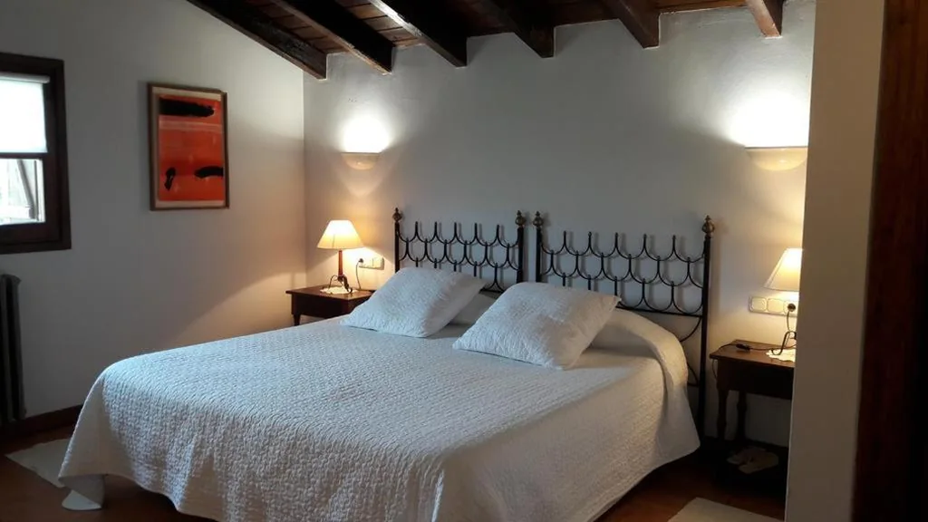 Habitación Doble Básica con baño privado — Kanpoeder - Adults Only