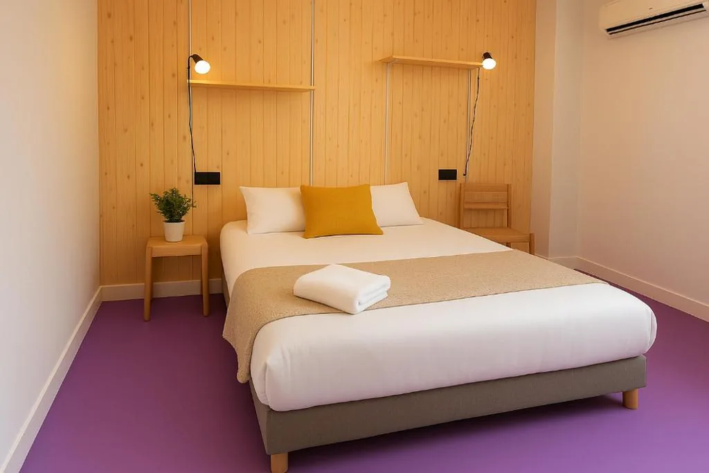 经济双人间 — Koala Hostel Mercado