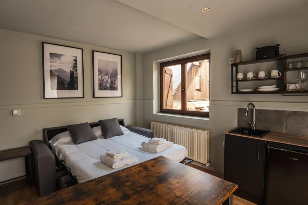 Deluxe-Vierbettzimmer — La Borda del Gato Rafa
