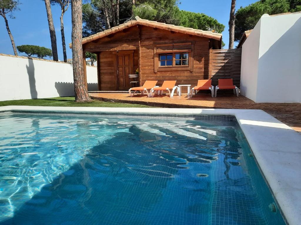 La cabaña de Parisito - Casa con piscina privada
