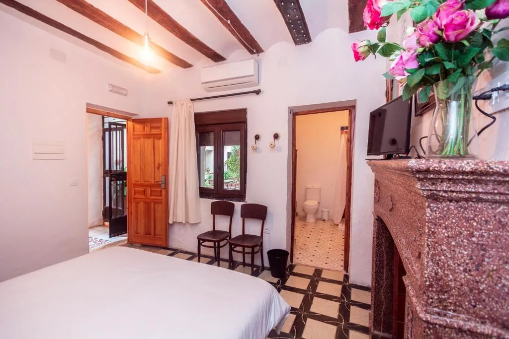 Tweepersoonskamer met eigen badkamer - 1 of 2 bedden — La Casa de Félix