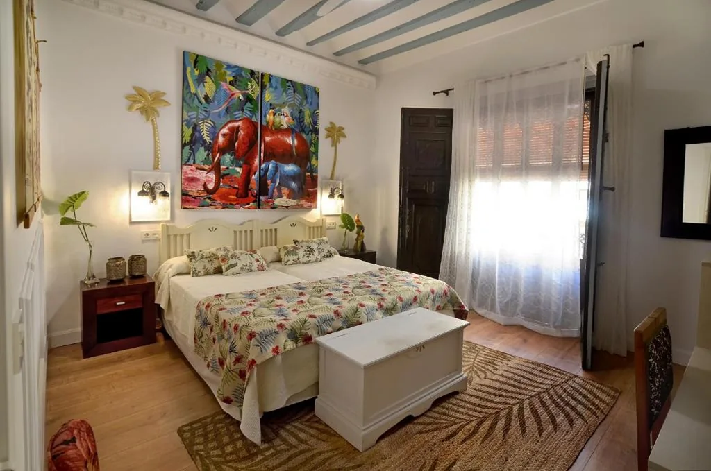Camera doppia con letti singoli — La Casa de los Coy