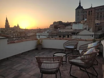 La Casa Toledana - patio y terraza con vistas — 写真 6