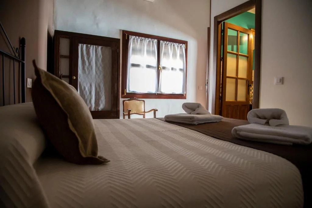 Chambre double avec vue sur le parc — La Encomienda de Oreja