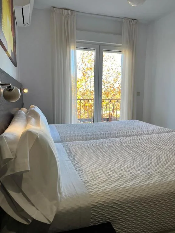 Appartamento con 1 camera da letto, letti singoli e balcone — La Ermita