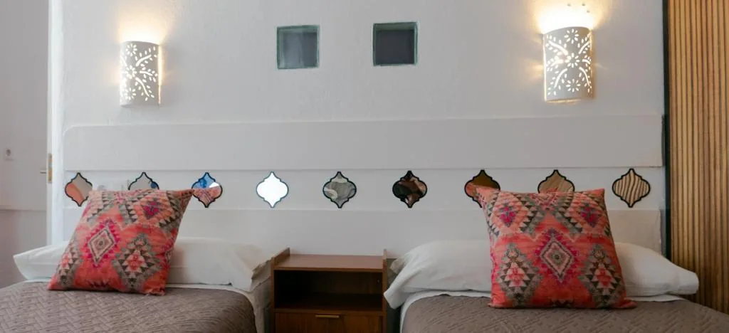 Kamer met 2 eenpersoonsbedden - Begane grond — La Estrella de Tarifa