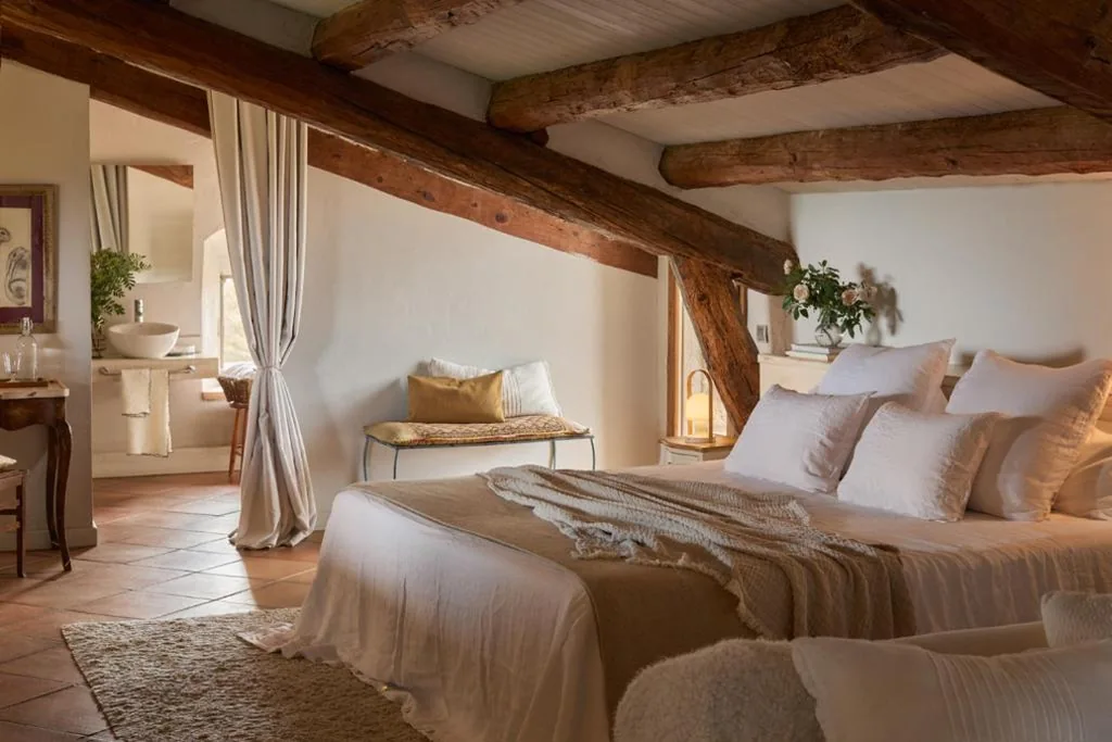 Chambre Double Deluxe avec balcon — La Garriga de Castelladral