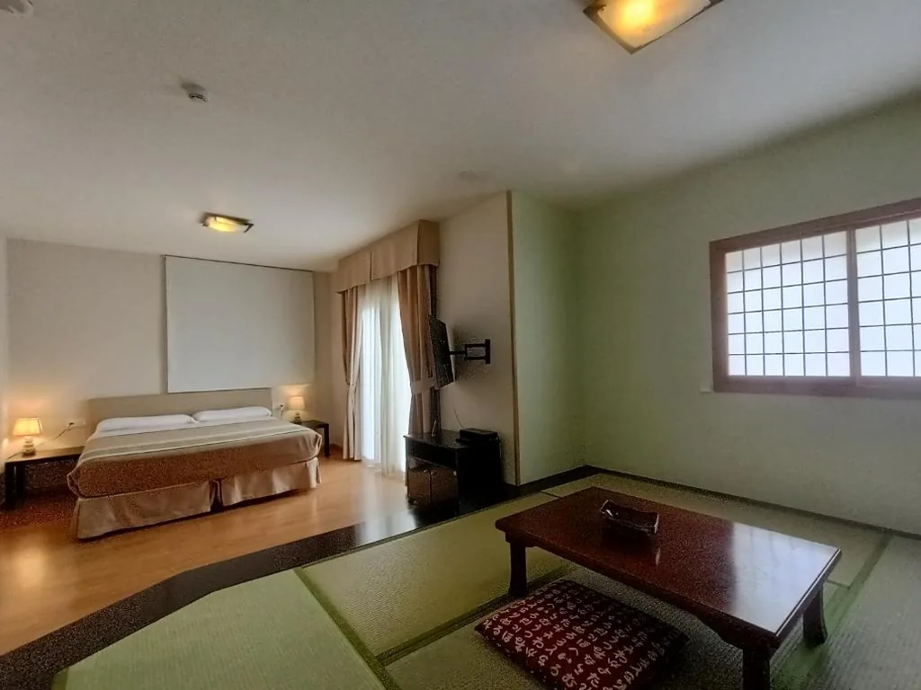 Superior-Doppelzimmer im japanischen Stil mit Terrasse — La Luna Blanca