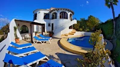 La Madrugada - Luxury Moraira Villa With Sea Views and Private Heated Pool — Foto 9