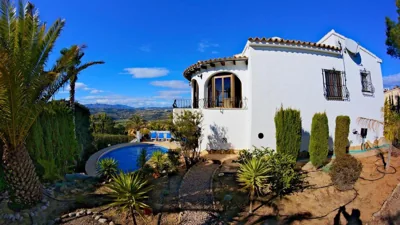 La Madrugada - Luxury Moraira Villa With Sea Views and Private Heated Pool — Foto 10