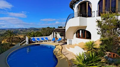 La Madrugada - Luxury Moraira Villa With Sea Views and Private Heated Pool — Foto 12