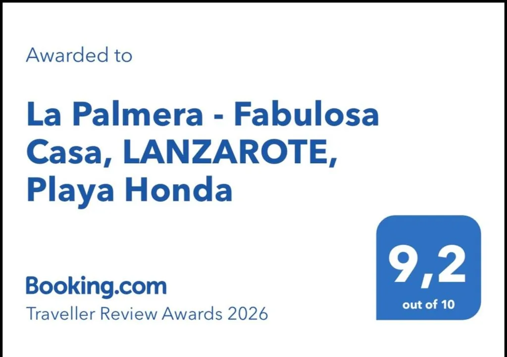 La Palmera - Fabulosa Casa, LANZAROTE, Playa Honda