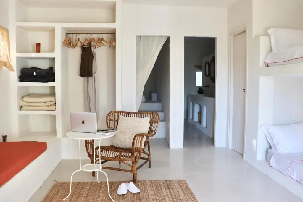 Camera familiare con vista sul giardino — La Pandilla Ibiza