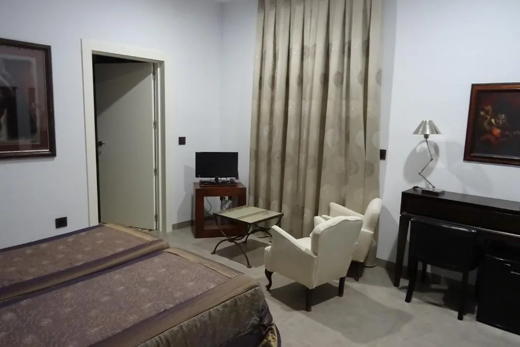 Tweepersoonskamer met 2 bedden — La Posada de las Casitas
