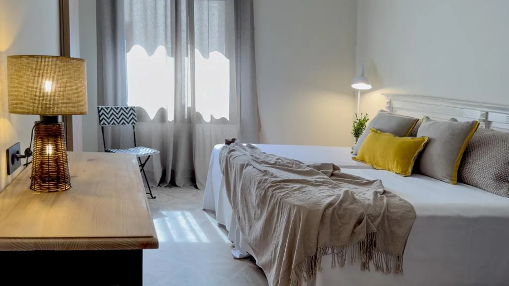 Tweepersoonskamer - 1 of 2 bedden — La Posada de Ruba