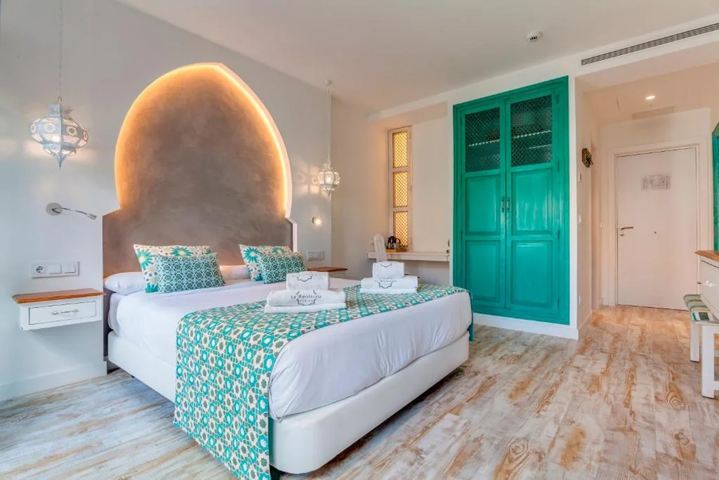 Kamer met terras en uitzicht op de binnenplaats — La Residencia Puerto Hotel & Spa