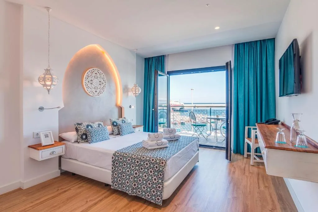 Tweepersoonskamer met zeezicht — La Residencia Puerto Hotel & Spa