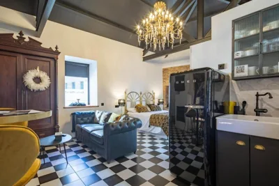 La Suite Años 20 Bañera, chimenea de leña y terraza — photo 4