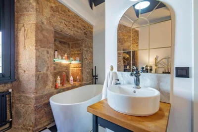 La Suite Años 20 Bañera, chimenea de leña y terraza — photo 8