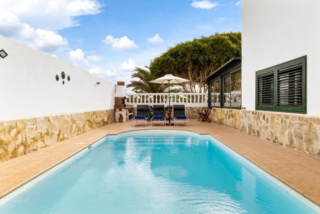 Lanzarote Villa Marla - Aire Acondicionado y Piscina Privada