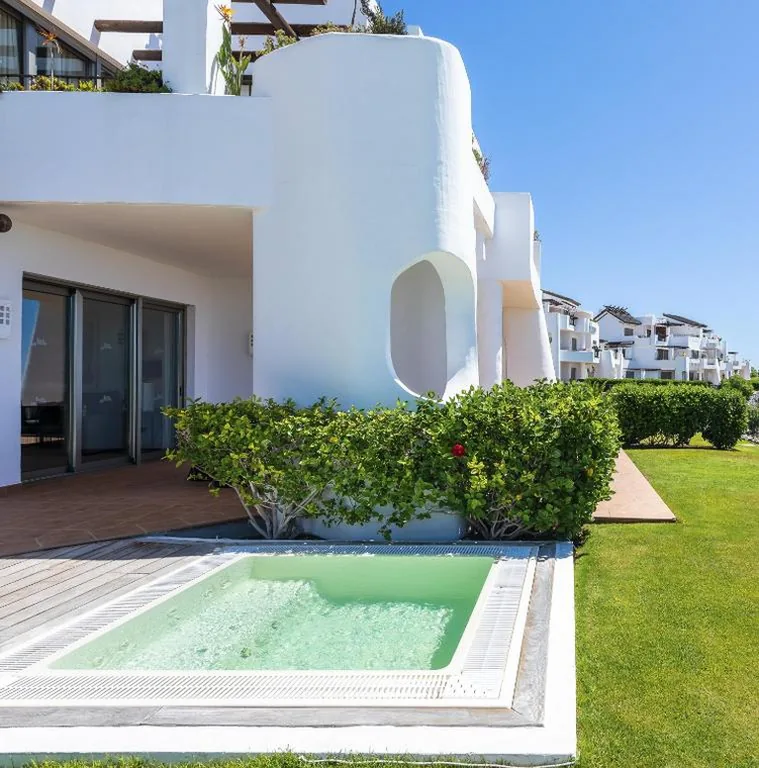 Suite mit 2 Schlafzimmern, Whirlpool und seitlichem Meerblick — Las Terrazas de Abama Suites