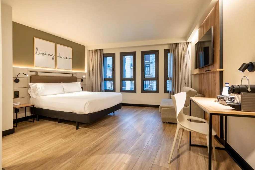 Habitación Doble Deluxe — Leonardo Boutique Hotel San Sebastián