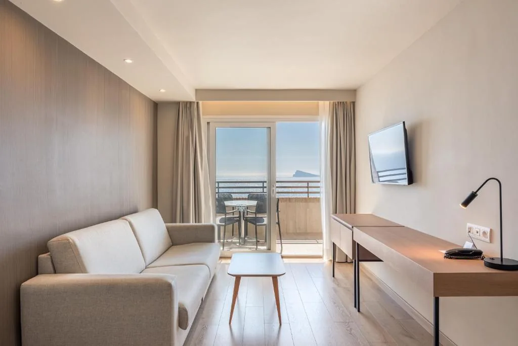 Junior Suite met uitzicht op zee — Les Dunes Comodoro
