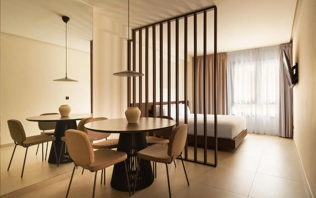 Monolocale accessibile alle persone in sedia a rotelle — Limehome Bilbao San Mamés