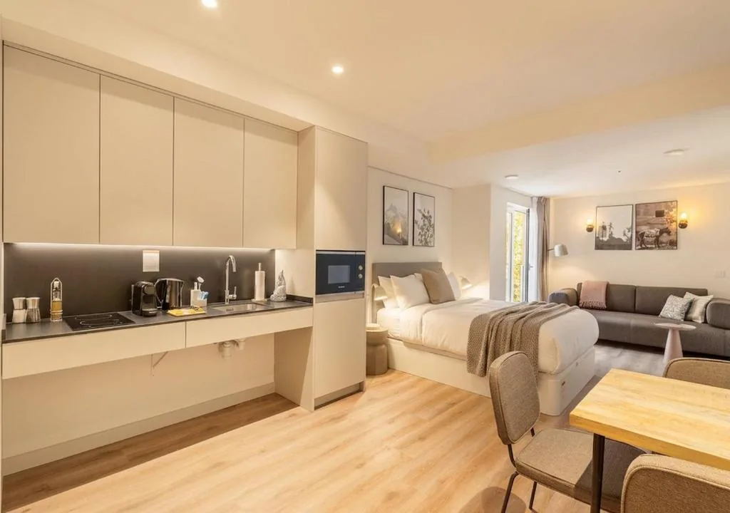 Wheelchair-Accessible Studio — Limehome Madrid Calle de Juan Hurtado de Mendoza