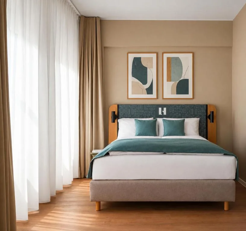 Monolocale accessibile alle persone in sedia a rotelle — Limehome Madrid Ventas