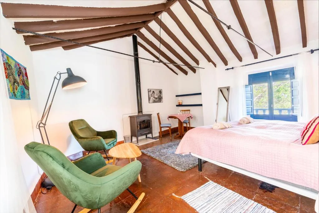 Chambre double avec terrasse — Limonero bnb