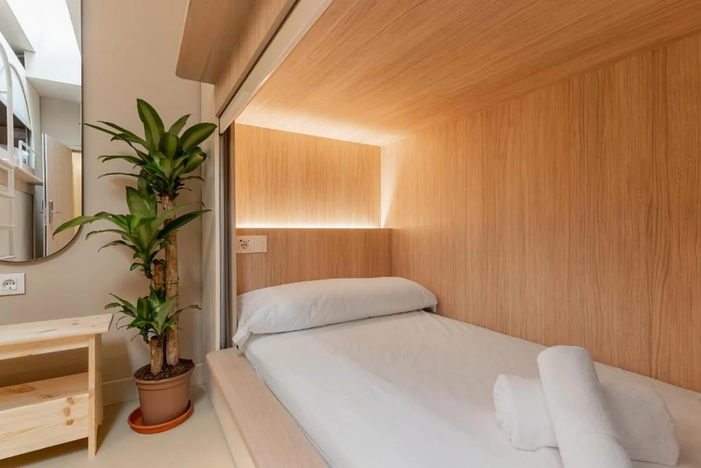 Single Bed in Female Shared Room — Literal Hostel