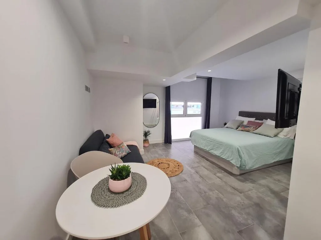 Großes Studio, angepasst für Gäste mit eingeschränkter Mobilität — LoftinMalaga