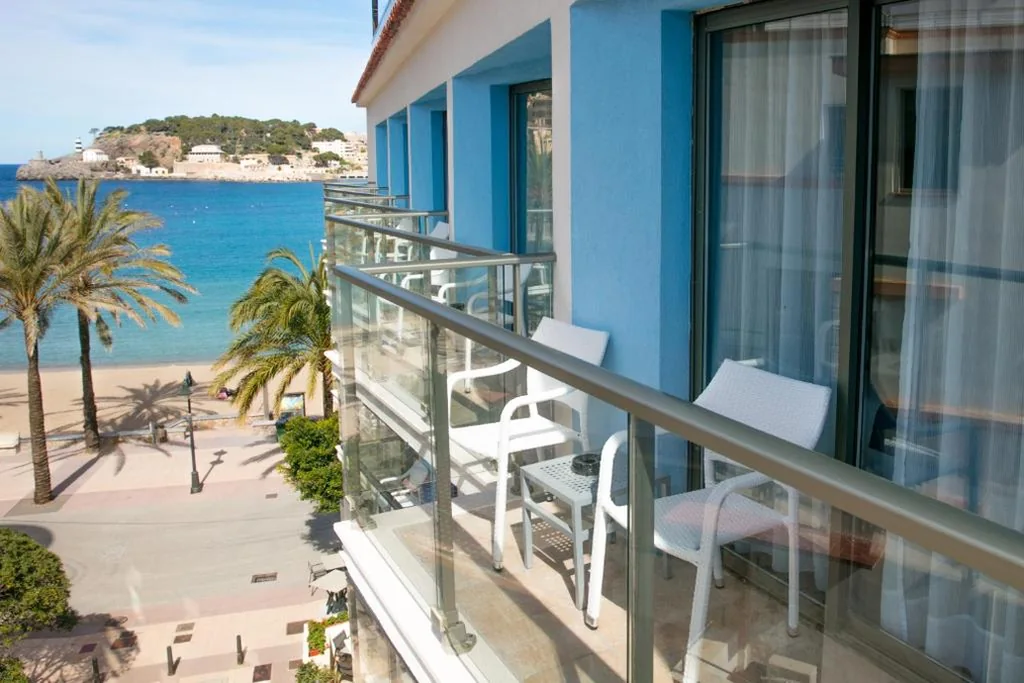 Eenpersoonskamer met balkon en zijdelings zeezicht — Los Geranios