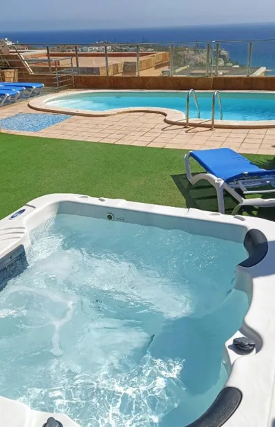 Luxury 5 star Villa Violetta with amazing sea view, jacuzzi and heated pool — 照片 10