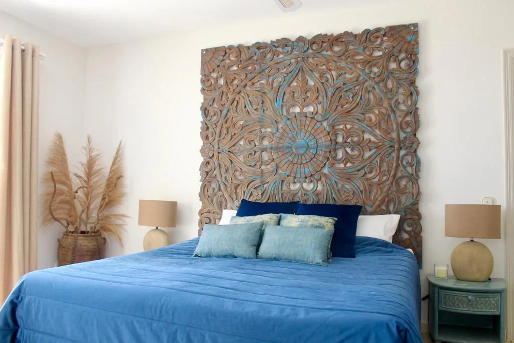 Quarto Duplo Deluxe com varanda e vista para o mar — Luxury B&B Villa Tauro