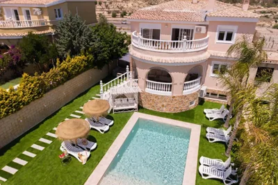 Luxury Villa Paraiso Alicante - Piscina Salada Climatizada, Chimenea, gymnasio, despacho, Fútbol , Golf , BBQ , Netflix — foto 7