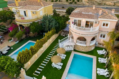 Luxury Villa Paraiso Alicante - Piscina Salada Climatizada, Chimenea, gymnasio, despacho, Fútbol , Golf , BBQ , Netflix — foto 9