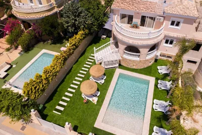 Luxury Villa Paraiso Alicante - Piscina Salada Climatizada, Chimenea, gymnasio, despacho, Fútbol , Golf , BBQ , Netflix — foto 11