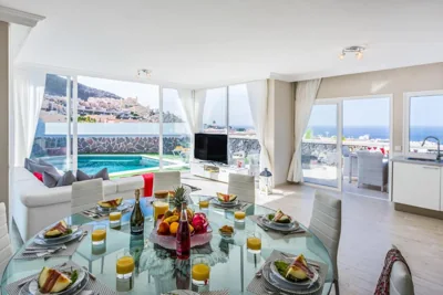 LUXURY WHITE VILLA with sea view, heated pool — 照片 7