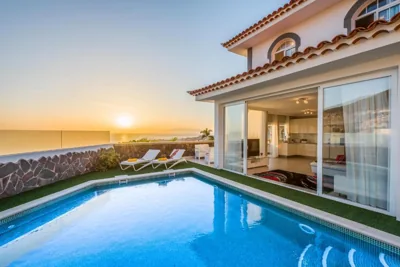 LUXURY WHITE VILLA with sea view, heated pool — 照片 11