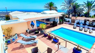 MADORA-Lanzarote -Villa- private pool, amazing garden, sea view, quiet location — foto 5