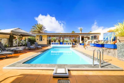 MADORA-Lanzarote -Villa- private pool, amazing garden, sea view, quiet location — foto 7