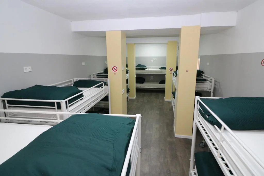 Etagenbett im gemischten Schlafsaal — Madrid Downtown Hostel