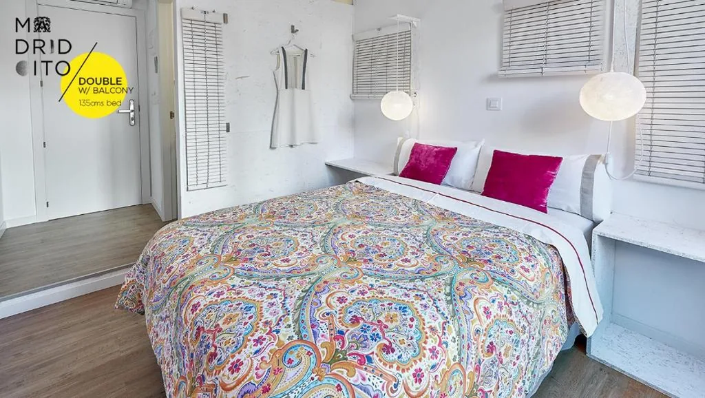 Habitación Doble con balcón — Madridcito