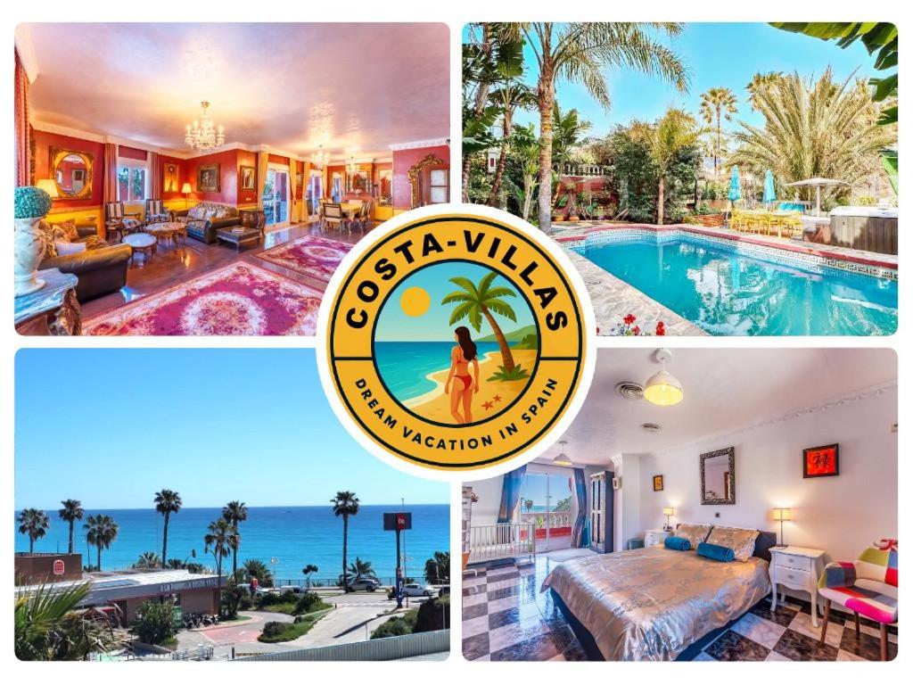 Majestic Villa by the Beach Heated Private Pool & Jacuzzi en Benalmádena