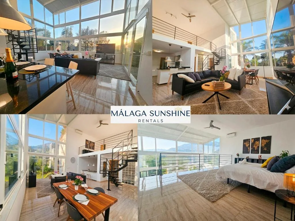 Villa — Malaga Sunshine Rentals - Semi-detatched Villa Buenavista - El Higuerón