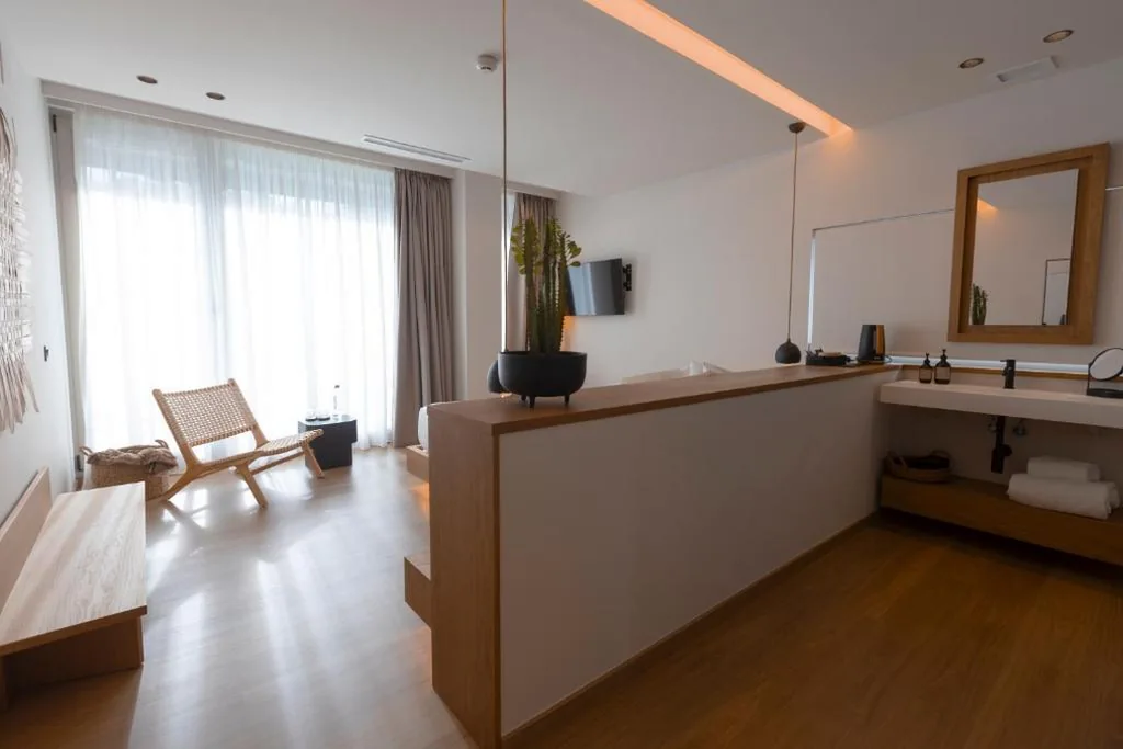 海の眺めがあるダブルルーム — Malates Slow Boutique Hotel