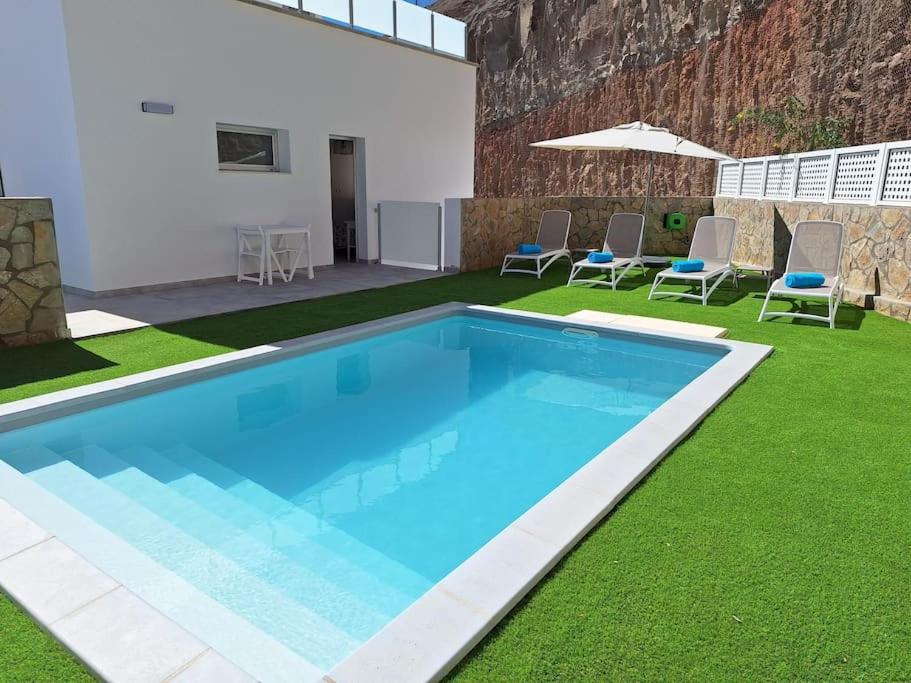 Malibú Mogán Secret Pool Villa - Piscina privada y climatizada - Exclusive Heated Pool